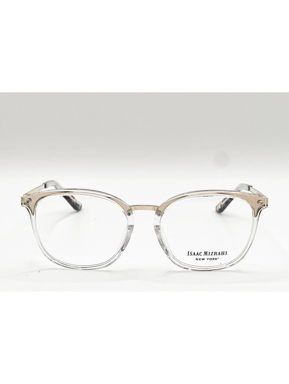Isaac Mizrahi IM30051 GD Gold Square Authentic Eyeglass Frames 52-17-140